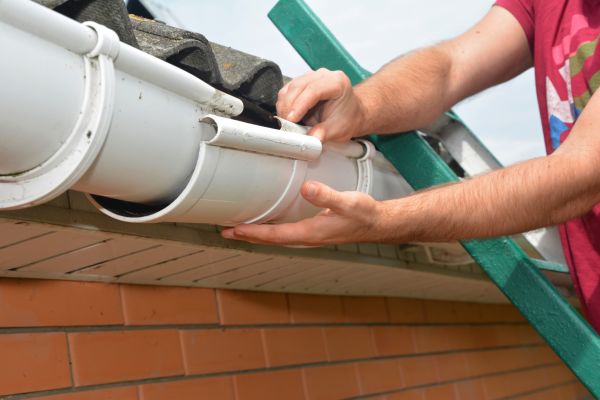 Large Gutter Repair in Concord