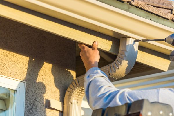 Aluminum Rain Gutter Service in Concord